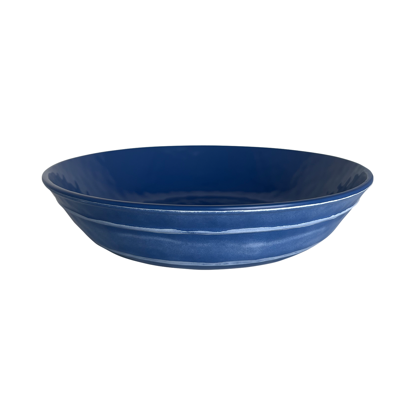 MELAMINE HAMMERED SERVING BOWL