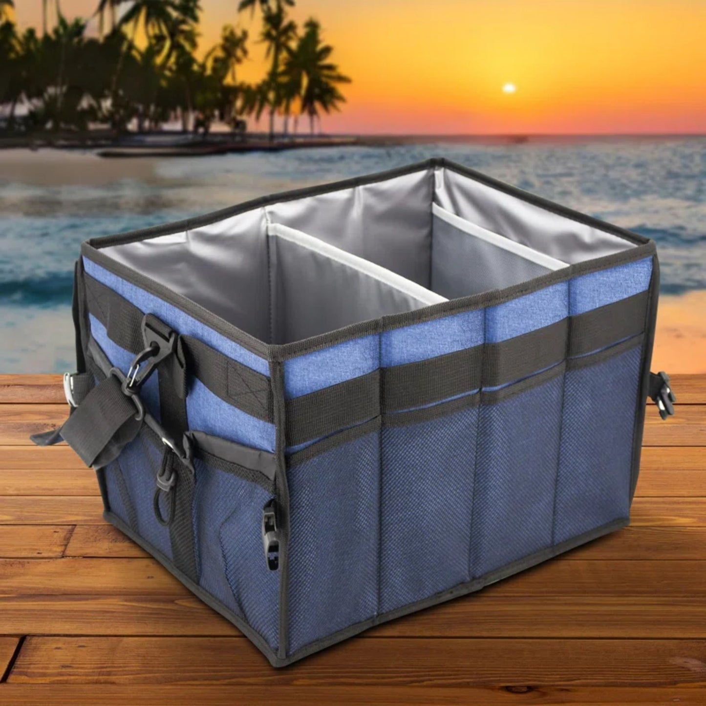 GRILL & PICNIC CADDY W/ PAPER TOWEL HOLDER