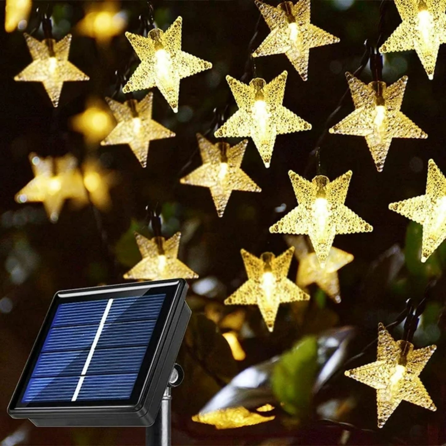 36FT STAR STRING LIGHTS