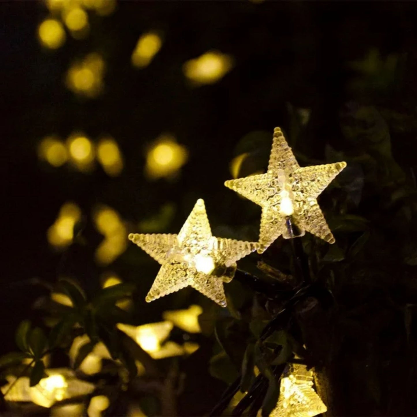 36FT STAR STRING LIGHTS