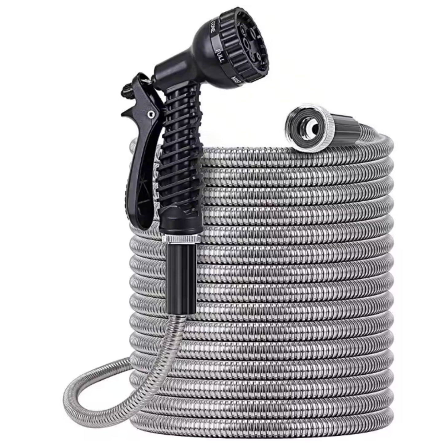 25FT METAL GARDEN HOSE